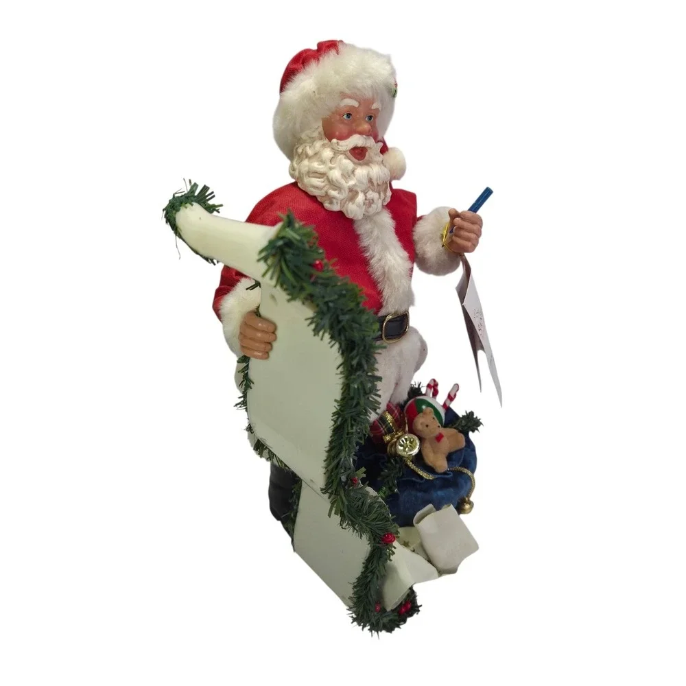 Possible Dreams Santa Claus A Lengthy List Christmas Musical Lighted Vtg Video